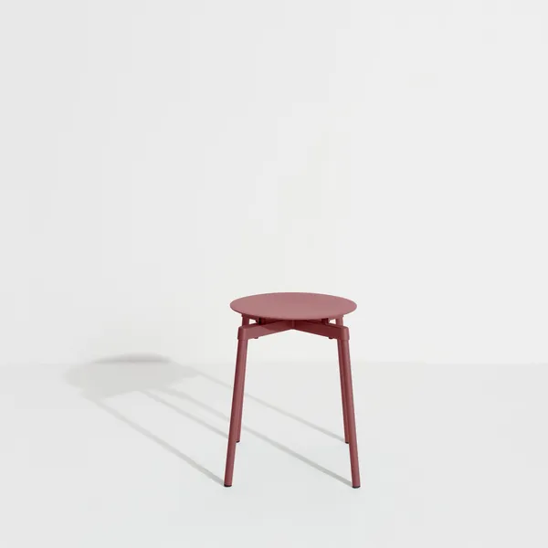 FROMME Stool Maroon