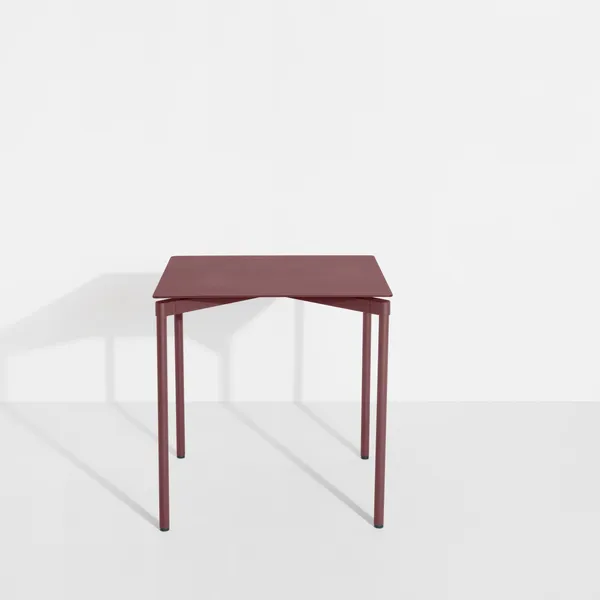 FROMME Table Maroon