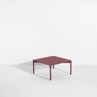 FROMME Table Basse Brun Rouge