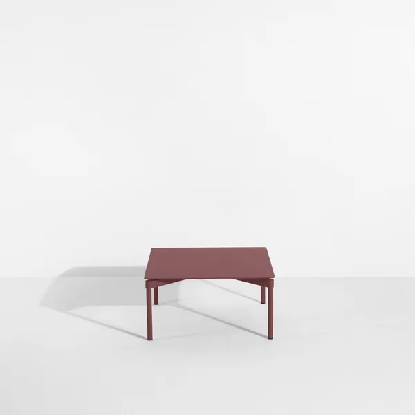 FROMME Table Basse Brun Rouge