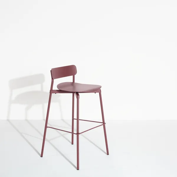 FROMME Bar Stool H65 Maroon