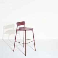 FROMME Bar Stool H65 Maroon