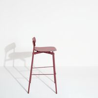 FROMME Bar Stool H65 Maroon