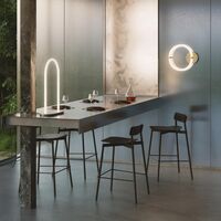 FROMME Bar Stool H65 Maroon