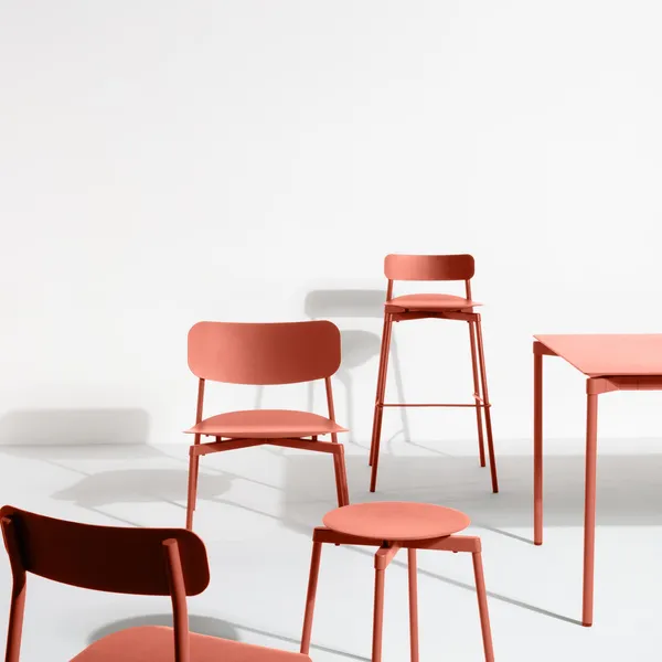 FROMME Bar Stool H65 Coral