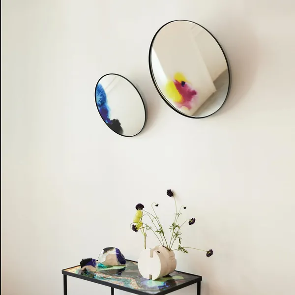 FRANCIS Mirror Small Blue