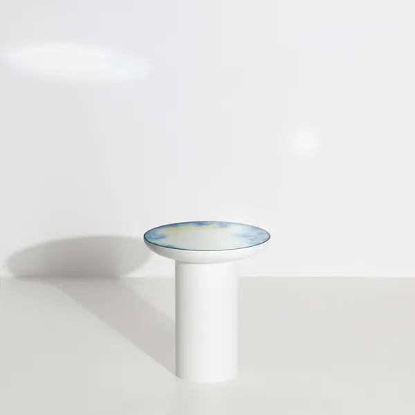 FRANCIS Side Table Ø40 White