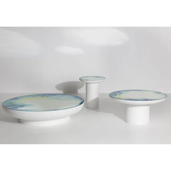 FRANCIS Side Table Ø40 White