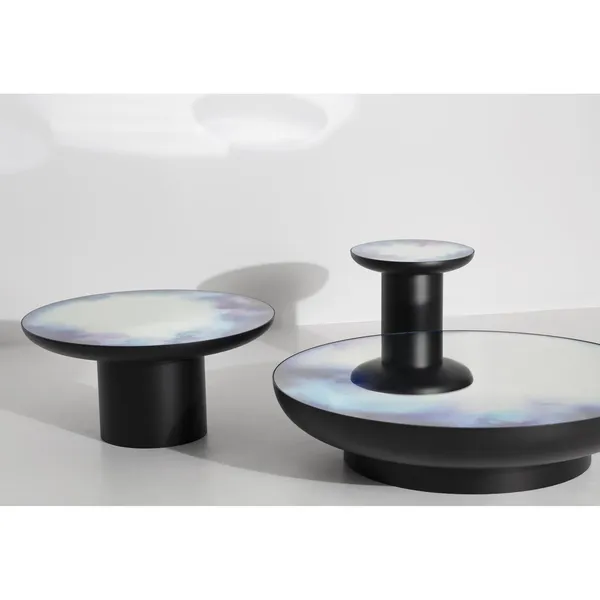 FRANCIS Coffee Table Ø110 Black