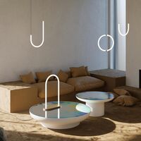 FRANCIS Coffee Table Ø110 White