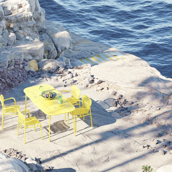 WEEK-END Dining Chair with Armrests Blush