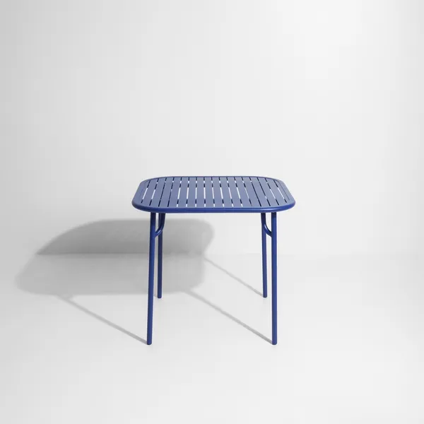 WEEK-END Square Table Blau