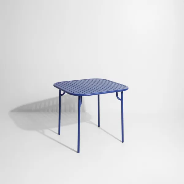 WEEK-END Square Table Blau