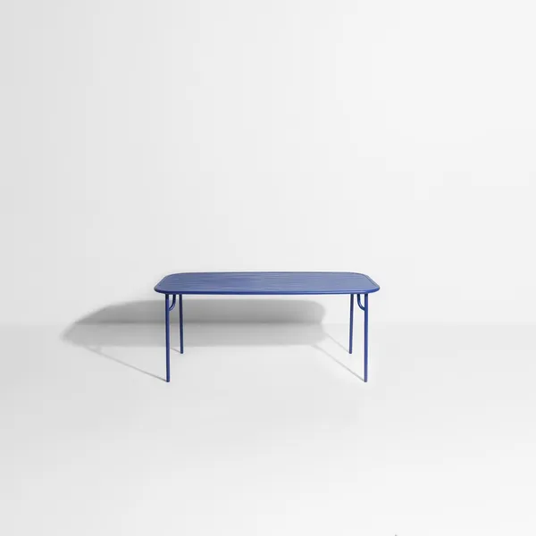 WEEK-END Rectangular Table Blue