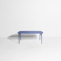 WEEK-END Rectangular Table Blue