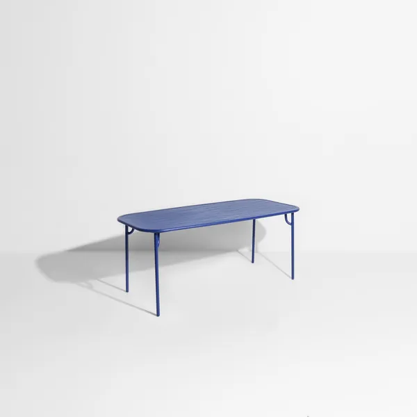 WEEK-END Rectangular Table Blue