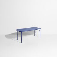 WEEK-END Rectangular Table Blue