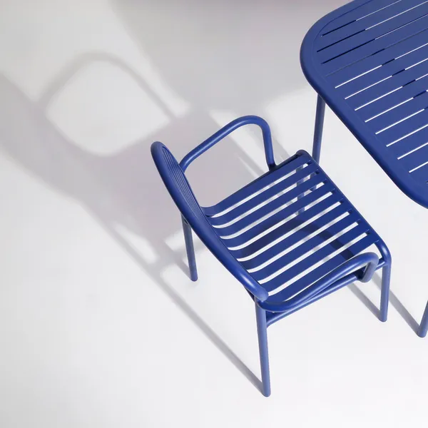 WEEK-END Rectangular Table Blue