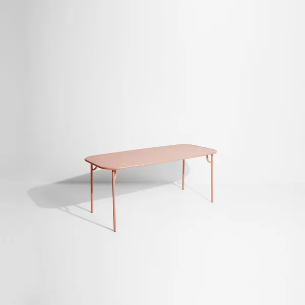 WEEK-END Rectangular Table Blush