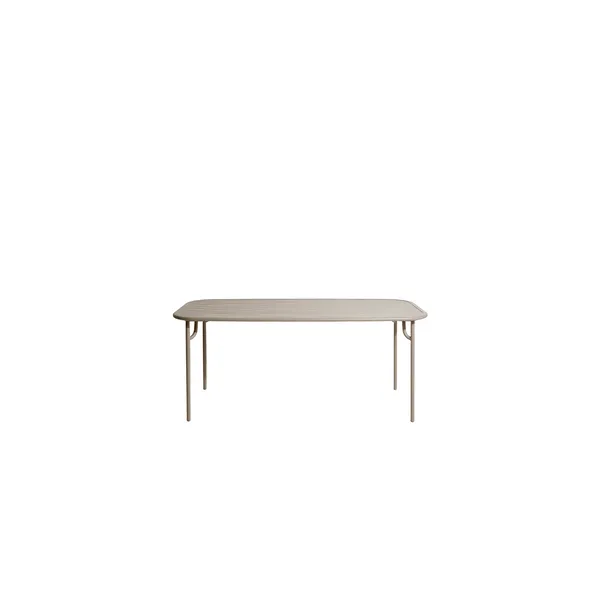 WEEK-END Rectangular Table 85x180 Dune