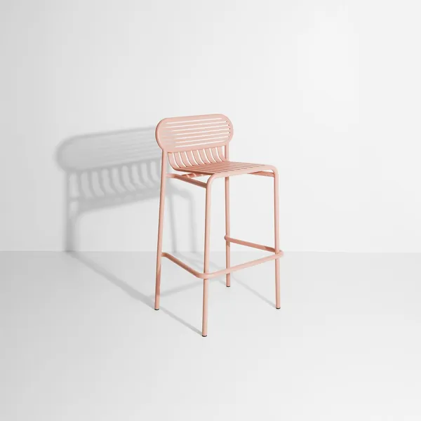 WEEK-END Bar Stool H80 Blush