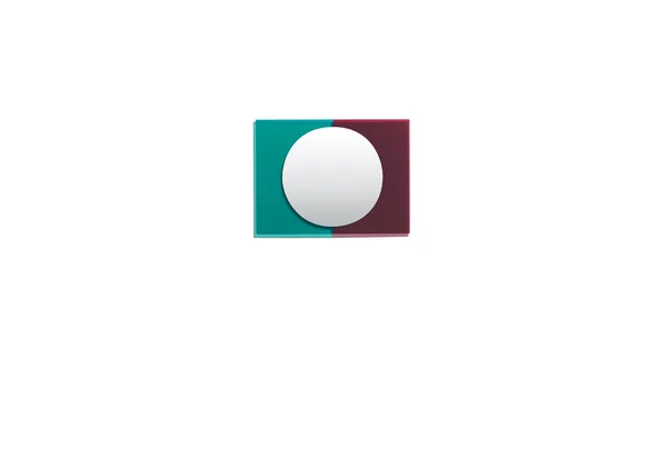 Wander Mirror 67x90 Emerald/ Cherry