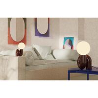 Wander Mirror 67x90 Purple/ Brown Red