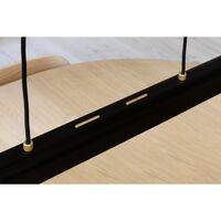 Hazel Branch Pendant 100 Black