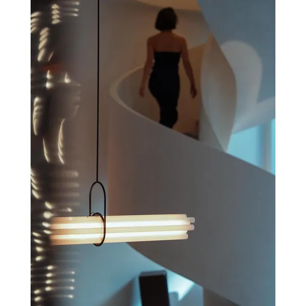 DCWéditions NL12 Pendel Sort/Glas