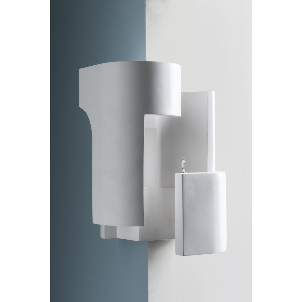 Soul Story Angle 1 Applique Murale Blanche