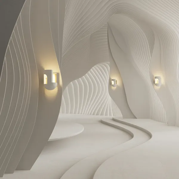 Soul Story 3 Wall Lamp White/ Gold