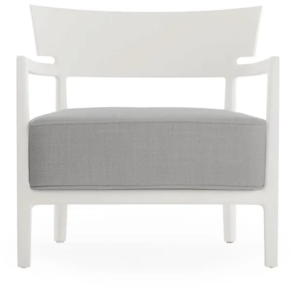 CARA MAT Outdoor Armchair White/ Gray