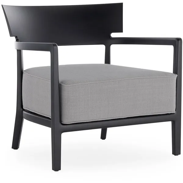 CARA MAT Outdoor Armchair Black/ Gray
