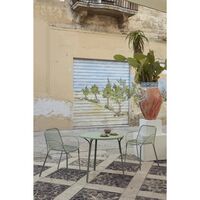 Hiray Dining Chair with Armrest White