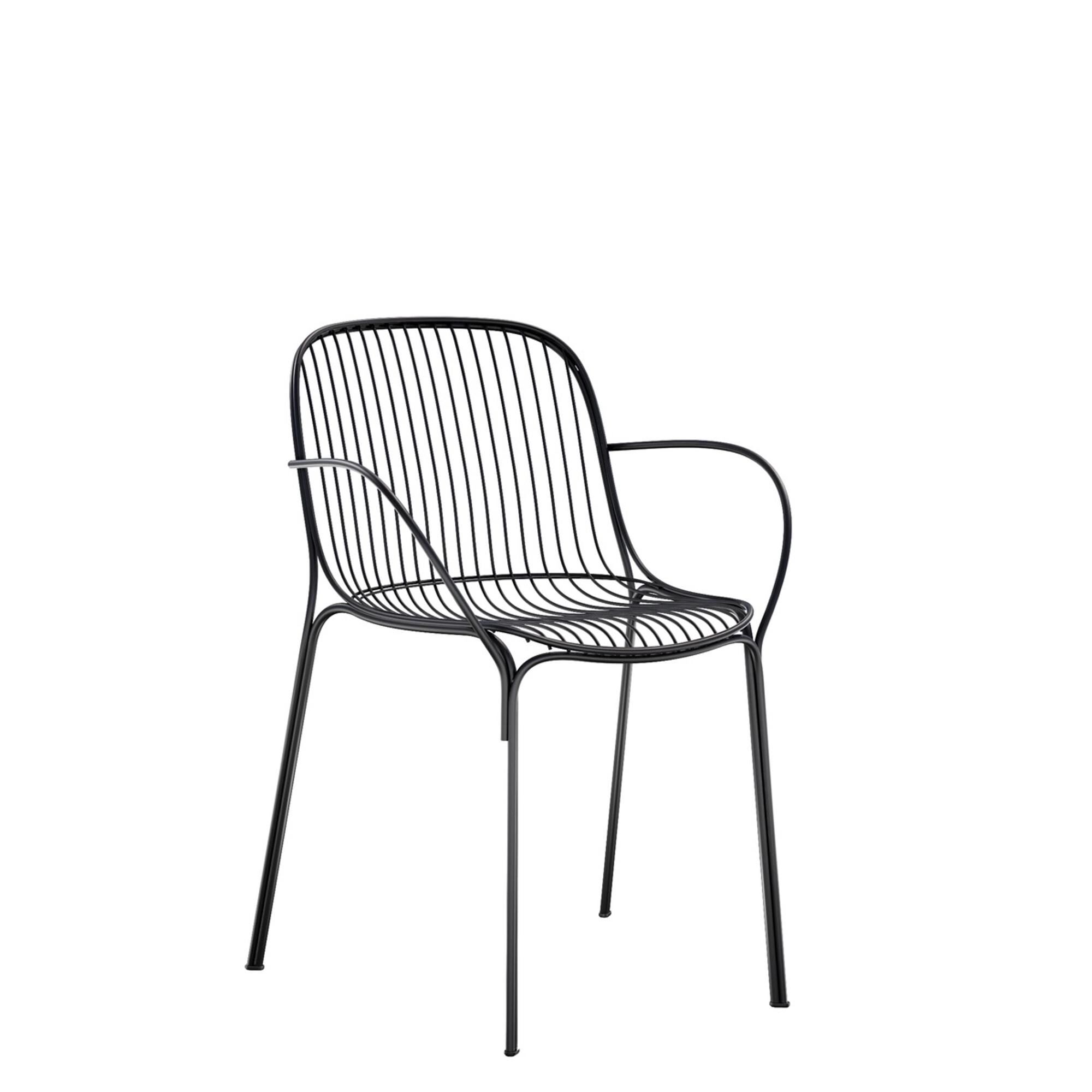 Hiray Spisestol med Armlener Sort