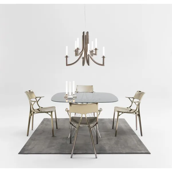 KHAN METAL Chandelier Crystal