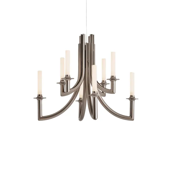 KHAN METAL Chandelier Matt Bronze