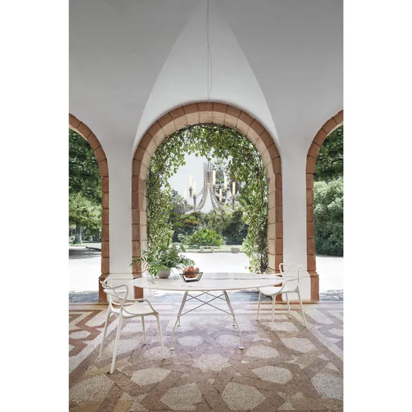 KHAN METAL Chandelier Matt Bronze