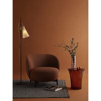 K-LUX Gulvlampe Strågul/ Sort
