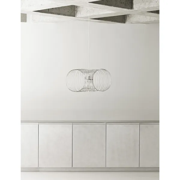 Coil Pendant Steel Ø50
