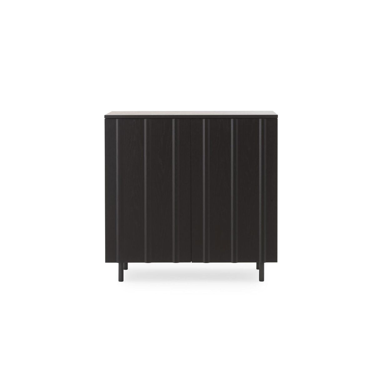 Rib Cabinet Soft Black