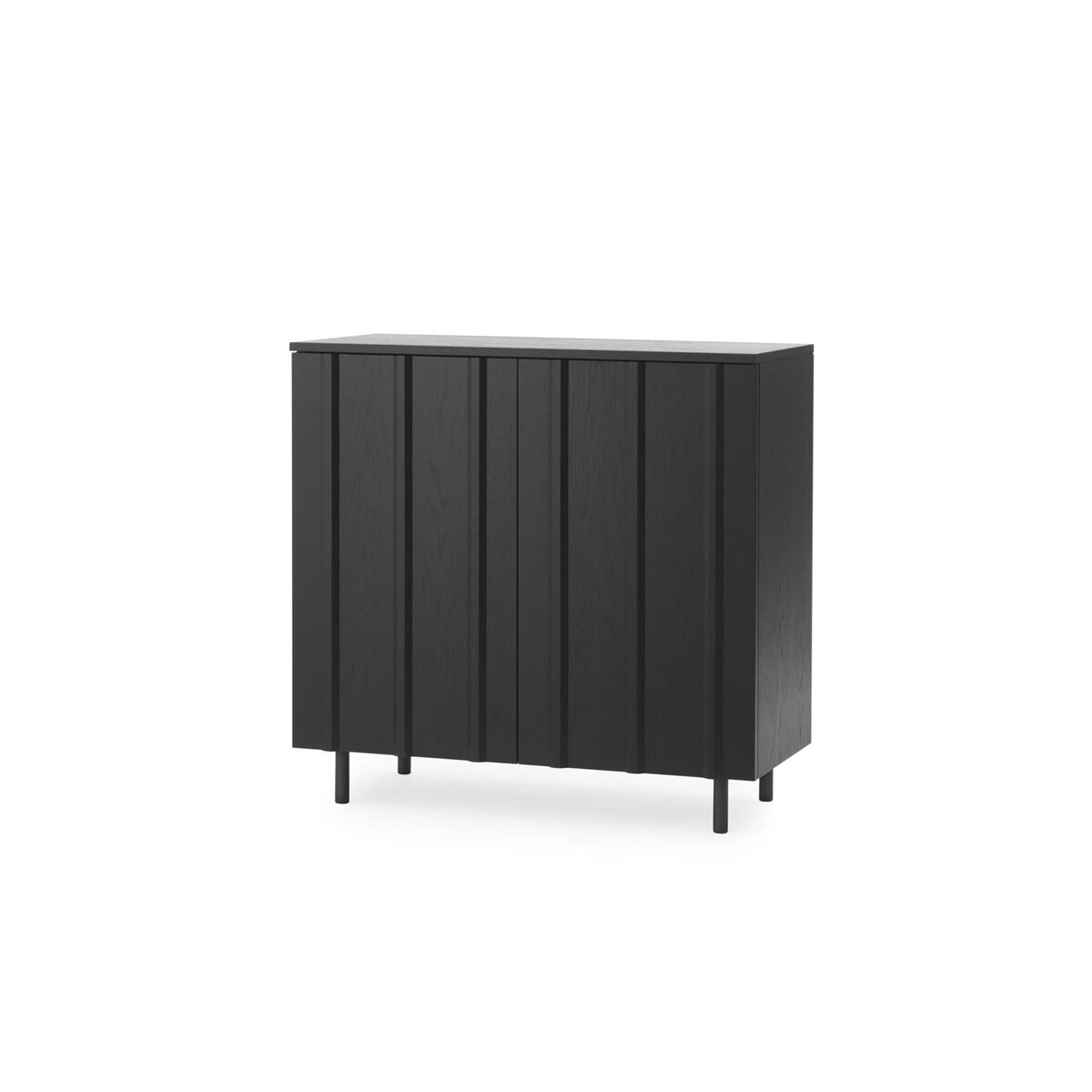Rib Cabinet Soft Black