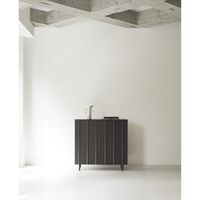 Rib Cabinet Soft Black