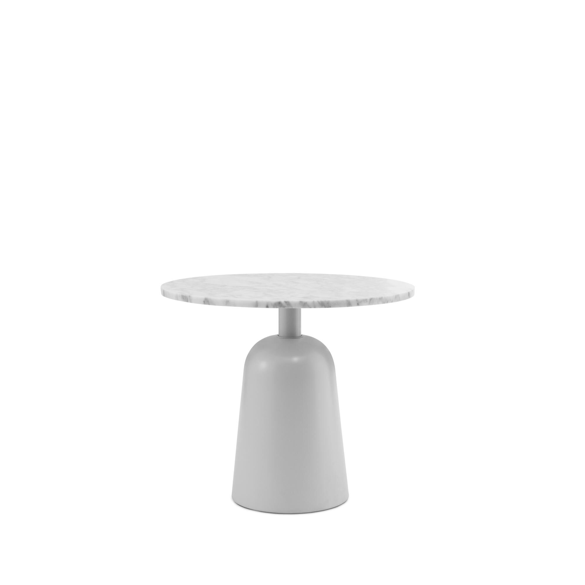Turn Bord Hvid Marmor