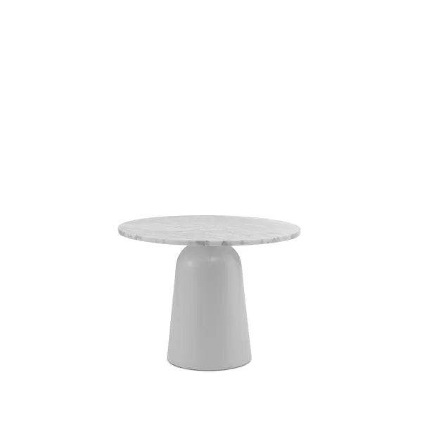 Turn Table White Marble
