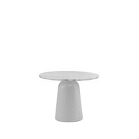 Turn Table White Marble