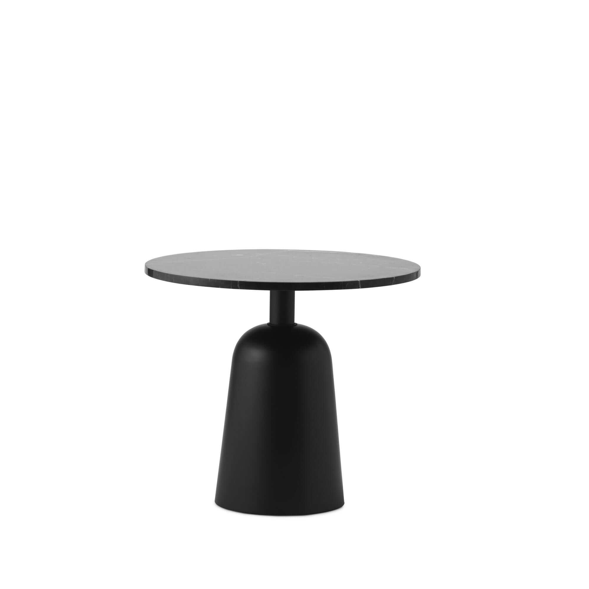 Turn Bord Sort Marmor