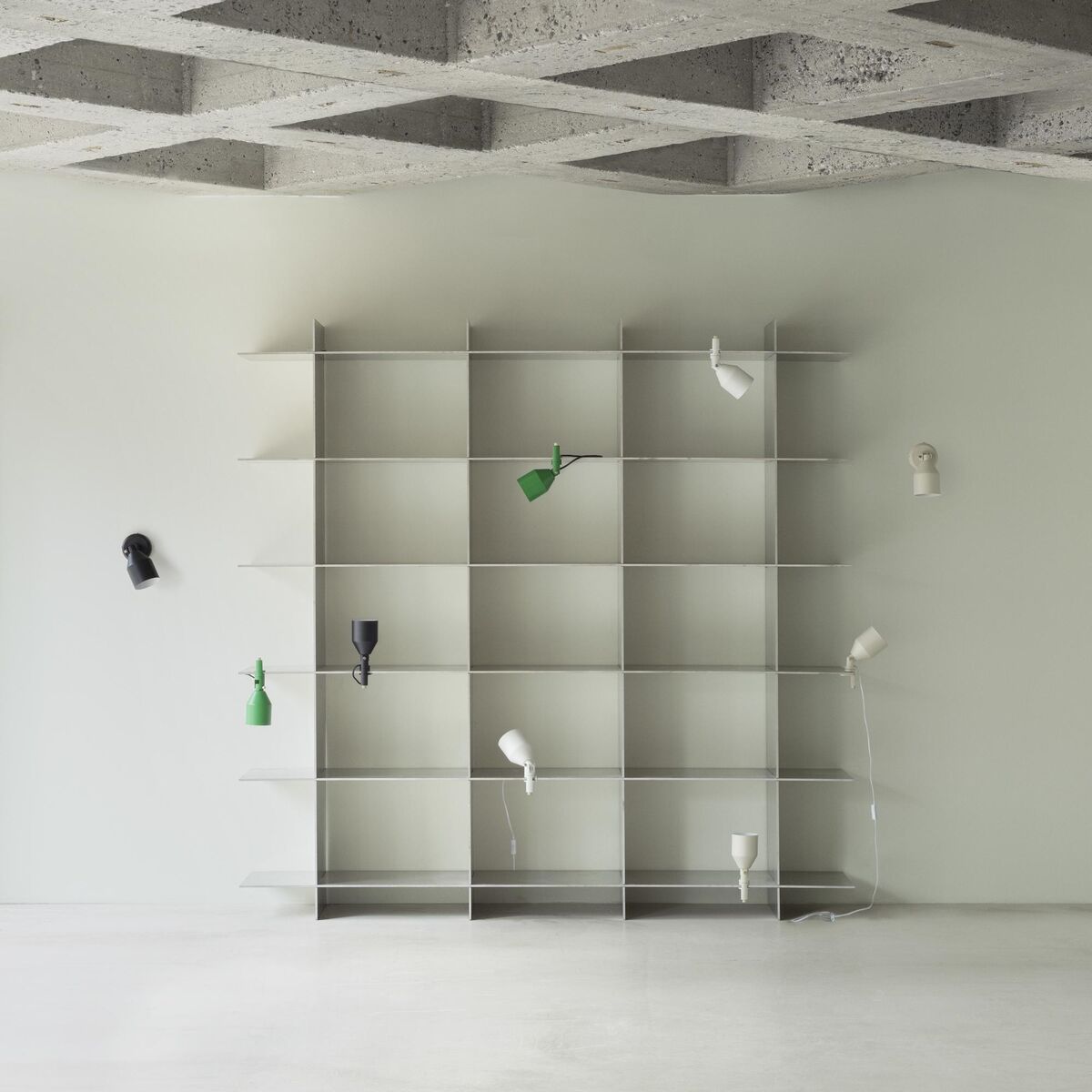 Klip Lampe Hvid