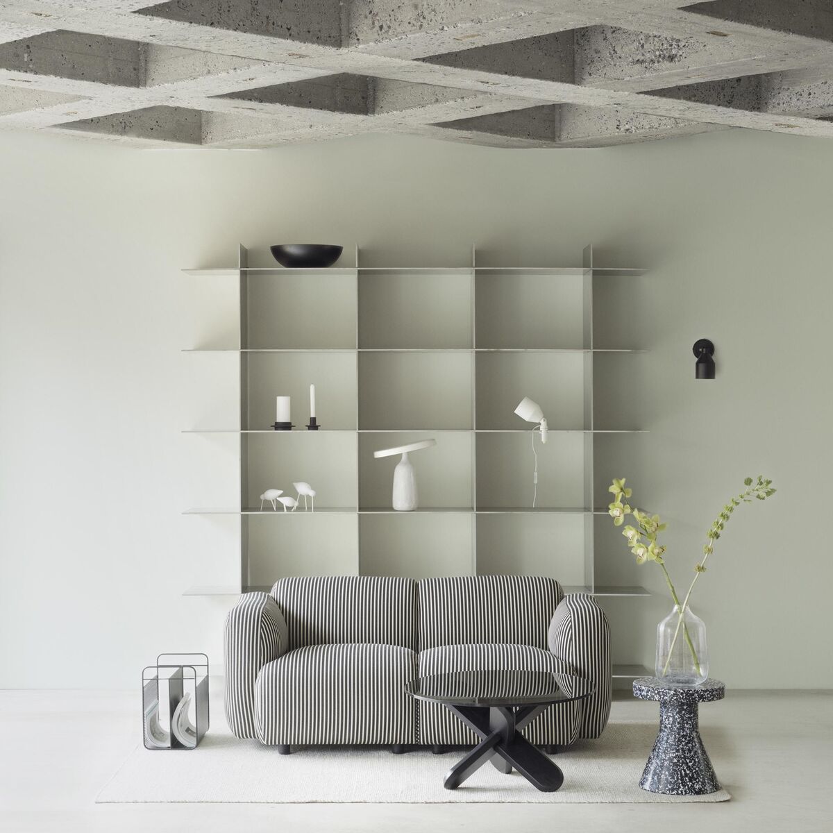 Klip Lampe Hvid