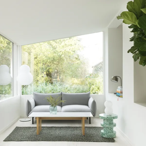 Puff Bubble Vloerlamp Wit